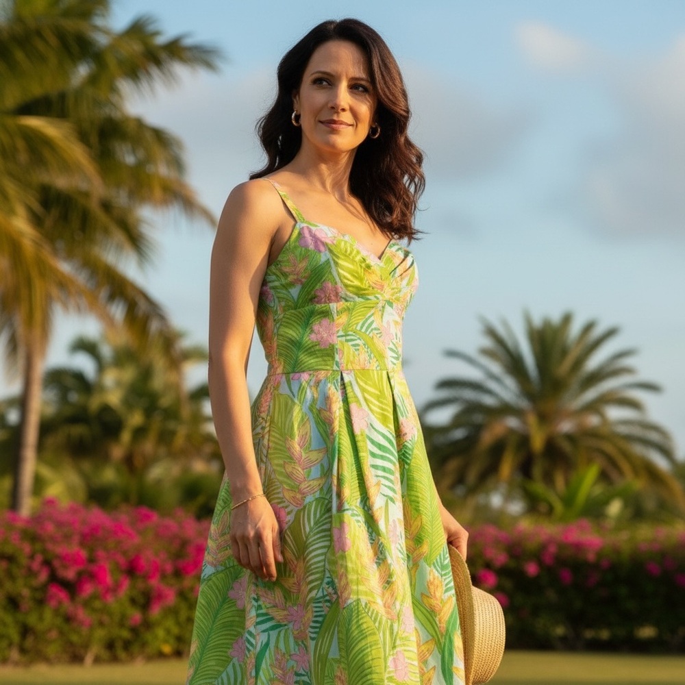 Lilly Pulitzer Billie Dress in the Botanical Garden print Size 4